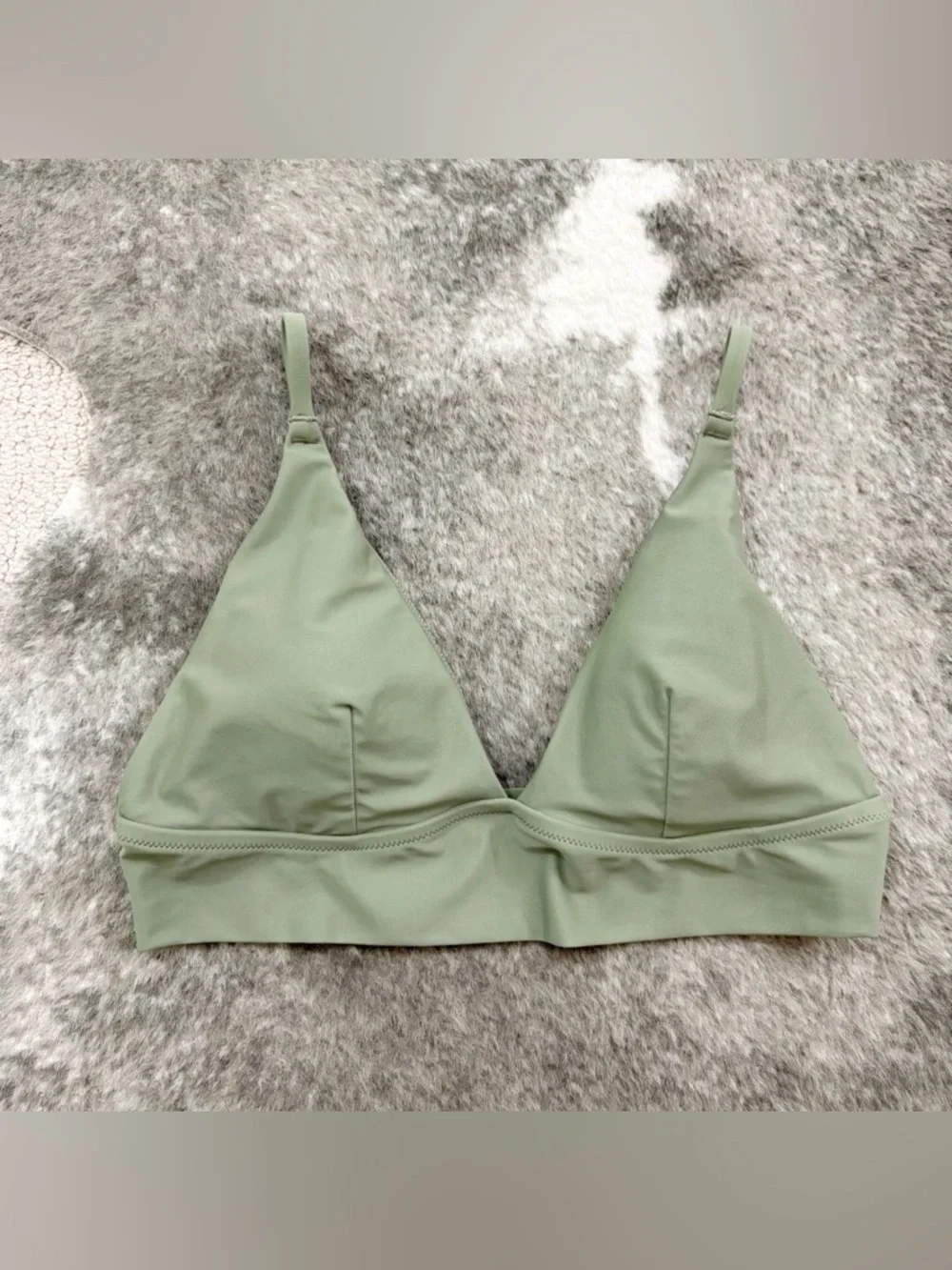 Aerie Triangle Bikini Swimsuit Top XL